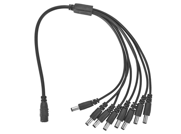 Разветвитель питания Optimus на 8 штекеров DC