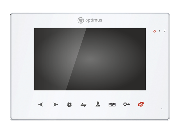 AHD Видеодомофон Optimus VMH-7.1 (white)