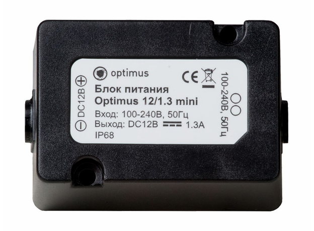 Блок питания для видеонаблюдения Optimus 12/1.3 mini