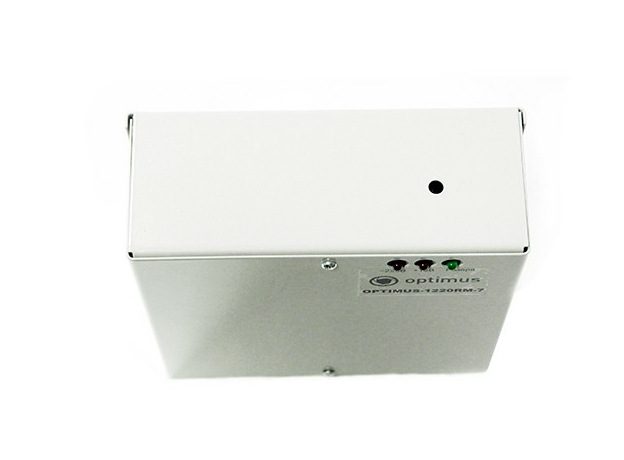 Блок питания для видеонаблюдения Optimus 1220-RM-7