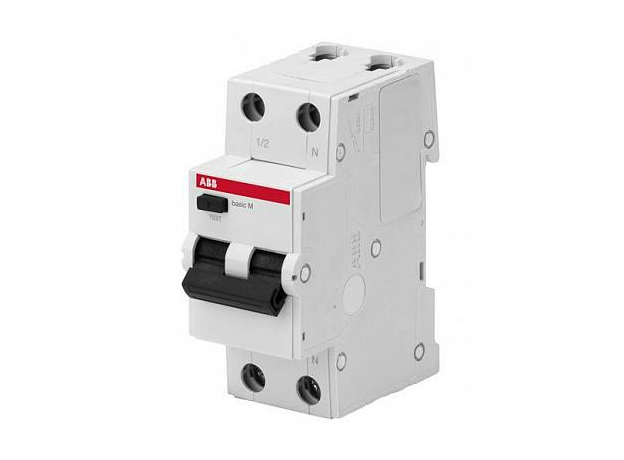 Выключатель автоматический дифференциального тока BMR415C10 C10 30мА тип АС 1P+N 4.5kA 2CSR645041R1104 ABB