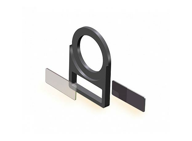 Держатель маркировки для светосигнальной арматуры и кнопок, D22мм, маркировка 10*25мм (GE60040)100уп Greenel