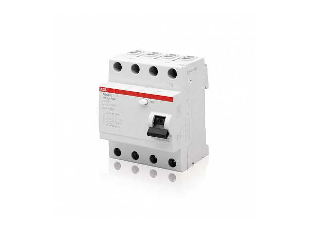 Устройство защитного отключения (УЗО) FH204 AC-25 30мА 2CSF204004R1250 ABB