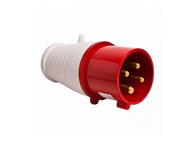 Вилка переносная 014 3Р+РЕ 16А 380В IP44 (ps-014-16-380) EKF