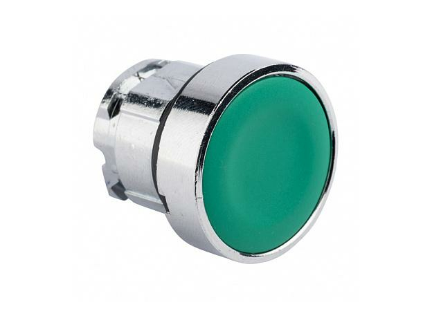 Исполнительный механизм кнопки XB4 зеленый плоский возвратный без фиксации, без подсветки EKF PROxima