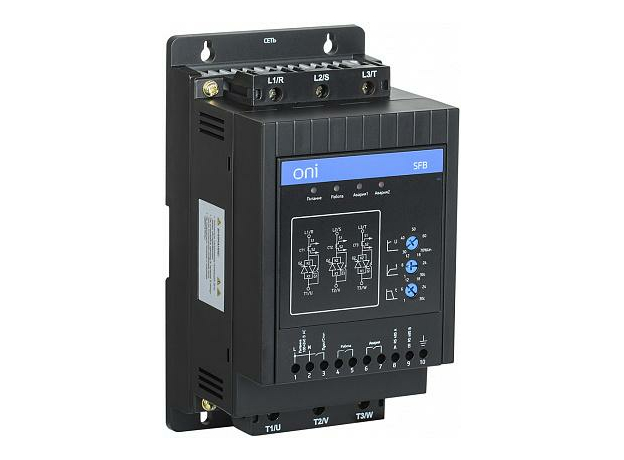 Устройство плавного пуска УПП SFB 3Ф 380В 7,5кВт 15A Uупр 110-220В SFB-33-D75-A-00 ONI