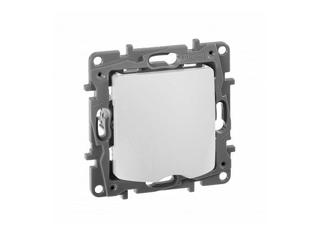 Вывод кабеля Etika с зажимом для кабеля белый 672229 Legrand