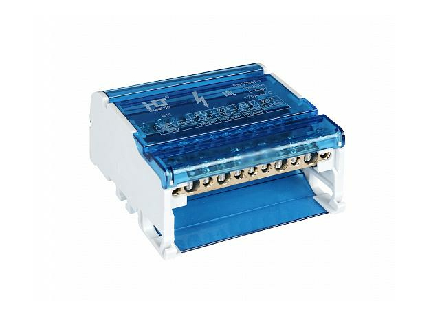 Шина на DIN-рейку в корпусе (кросс-модуль) 3L+PEN 4*11 081-06-05/081-06-005 HLT