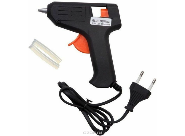 Пистолет клеевой PROconnect, 15 Вт, .7 мм, блистер