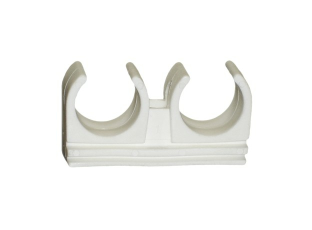 Клипса 20 двойная (опора для труб) Pilsa 80272