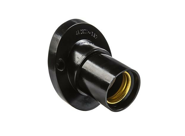 Патрон для ламп карболит. Е27 настенный 4А 250В 4680005958061/4690612032252 ASD/LLT/INHOME