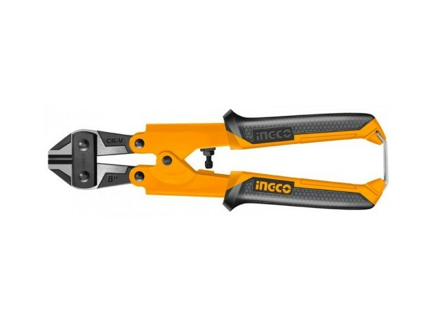 Болторез компактный 8"/200мм, Cr-V, Рукоятка 2-х цветная из TPR INGCO INDUSTRIAL HMBC0808