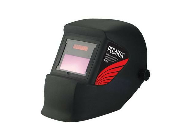 Маска сварочная хамелеон (экран 90х35мм) Ресанта МС-4 65/34