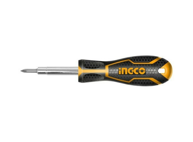 Отвертка комбинированная 6 в 1, Cr-V INGCO INDUSTRIAL AKISD0608