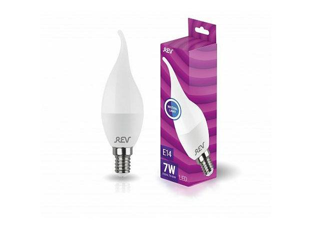 Лампа светодиодная 7,0Вт Е14 550Лм 4000К FC37 32352 5 TM REV