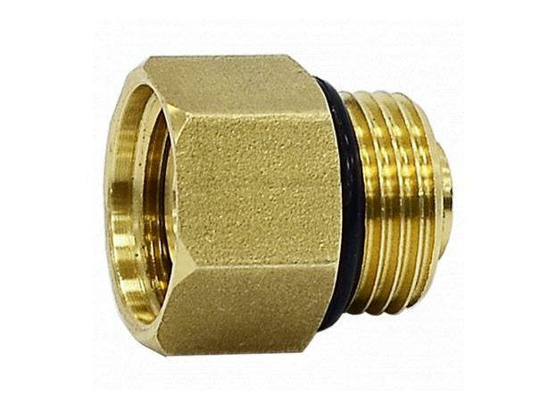 Клапан отсечной для воздухоотводчика латунь ВР/НР 1/2" Aquasfera