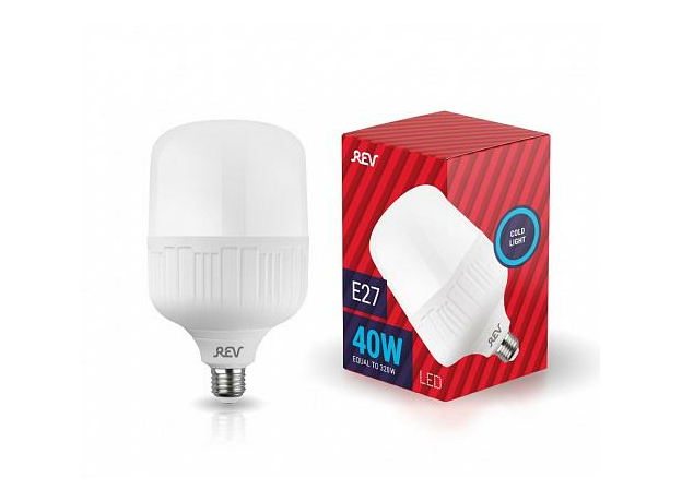 Лампа светодиодная 40Вт Е27 T120 6500К 3000Лм матовая 180-240В цилиндр 32418 8 TM REV