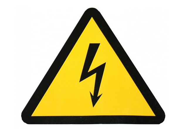 Знак "молния" (100х100х100мм) PROxima