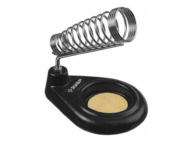 Подставка для паяльников, литая ЗУБР "МАСТЕР" 55464