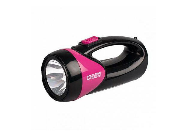 Фонарь светодиодный аккумуляторный AccuF8-L1W/L12, аккум. 1Вт 100Лм 220Вт .5008908 ФАZА