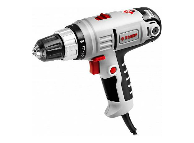 Дрель-шуруповерт сетевая 300Вт, 35 Нм, 10 мм, 0-1400 об/мин, 2 скор ЗУБР ЗСШ-300-2