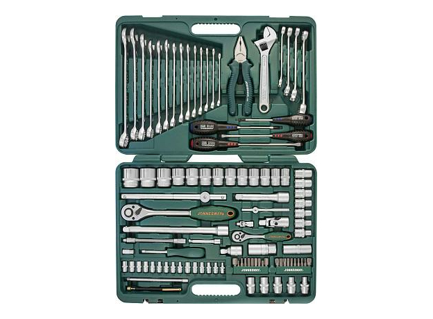 Набор инструментов универсальный 1/4", 1"DR, 101 предмет JonnesWay S04H624101SA