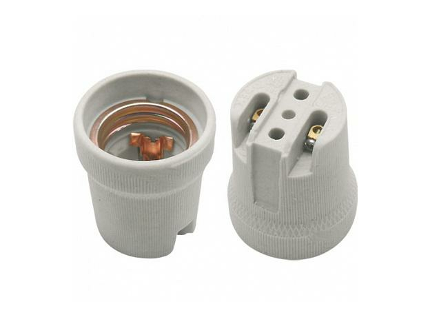 Патрон для ламп керамический подвесной Е27 В-10199