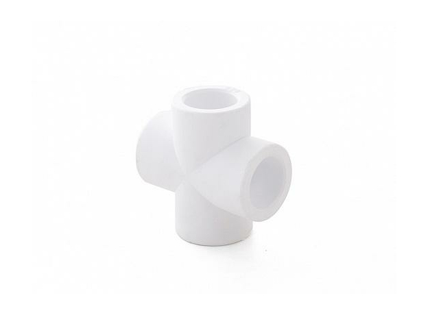 Крестовина PPR полипропиленовая 40 14225 РосТурПласт Крестовина PPR полипропиленовая 40 14225 РосТурПласт