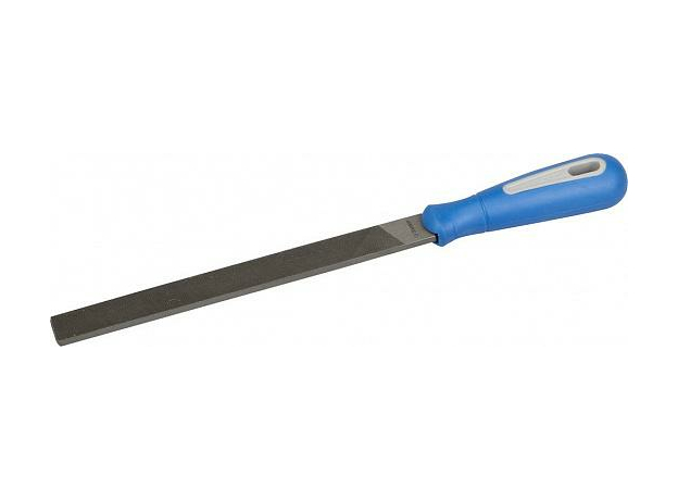 Напильник плоский, двухкомпонентная рукоятка, № 2, 200мм ЗУБР "ПРОФЕССИОНАЛ" 1611-20-2