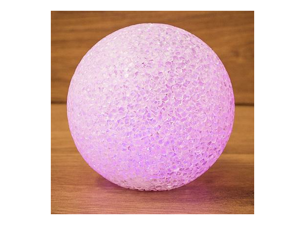 Фигура светодиодная Снежок 140 мм RGB разноцветная 513-014 Neon-Night