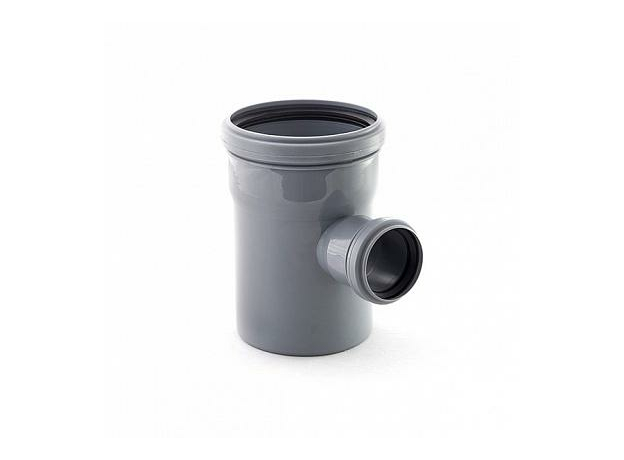 Тройник канализационный 110/50 угол 87 РосТурПласт