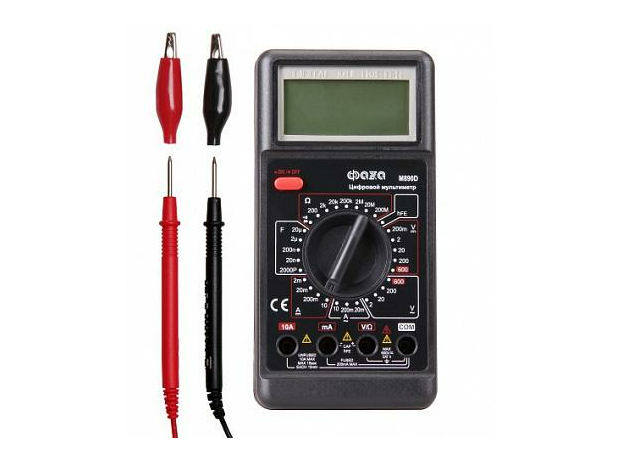 Мультиметр цифровой M890D полная базовая модель ФАZА