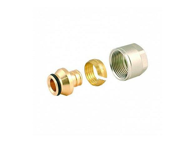 Переходник компрессионный PEX 16х2.0/2.2-G 3/4" Евроконус 4933 SANEXT