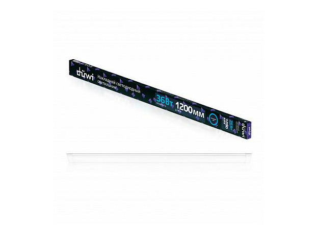 Светильник светодиодный ДПО 36Вт SPO-36-1200 6500К 2700Лм 230В IP20 1200мм расс матовый 25095 1 Duwi