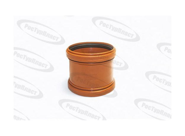 Муфта соединительная для наружной канализации 110 РосТурПласт