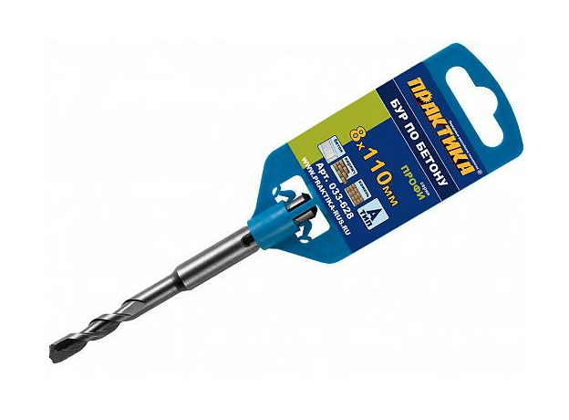 Бур по бетону SDS plus 8х110 Профи ПРАКТИКА 033-628