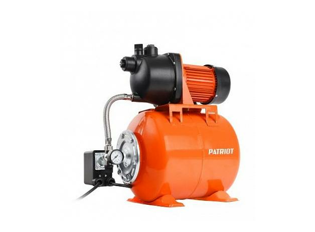 Насосная станция PATRIOT PW 1200-24 P, пластик, 24 л, 1200 вт.