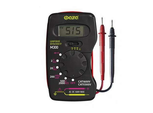 Мультиметр цифровой M300 ФАZА