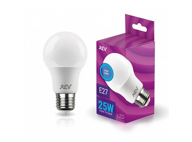 Лампа светодиодная 25Вт Е27 A70 6500К 1900Лм матовая 180-240В грушевидная 32419 5 TM REV