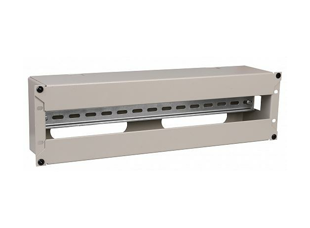 ITK 19" электрораспределительная панель, 3U, серая EDP35-3U IEK