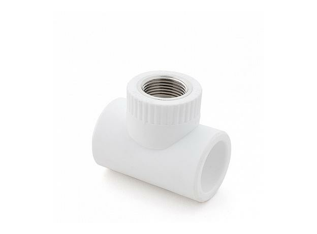 Тройник PPR полипропиленовый комбинированный 20x1/2" BP 10743 РосТурПласт