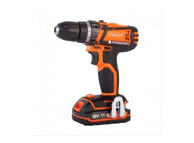Дрель-шуруповерт аккумуляторная 18V Li-Ion 2,0Ah 29 Нм Кейс PATRIOT BR 181UES 180201481