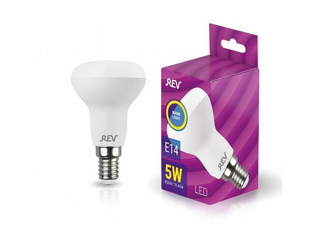 Лампа светодиодная 5Вт E14 R50 2700К 360Лм матовая 220В рефлекторная 32332 7 REV