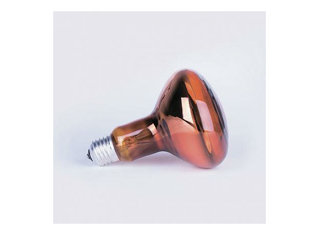 Лампа инфракрасная зеркальная красная ИК ИКЗК 250Вт Е27 (ИКЗК220-250 R127, Калашниково)