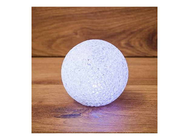 Фигура светодиодная Снежок 80 мм RGB разноцветная 513-011 Neon-Night