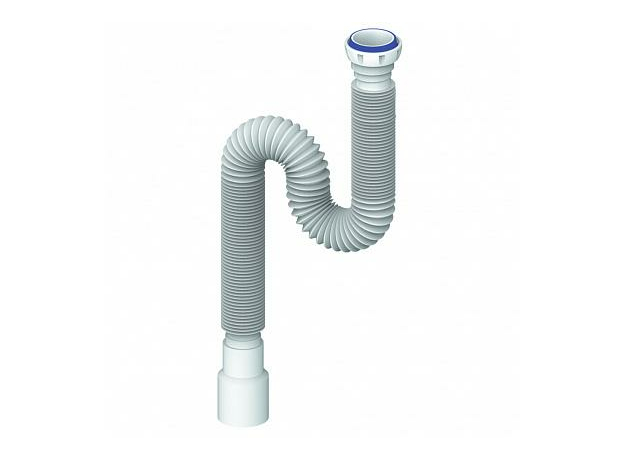 Гофра гибкая универсальная 1200 мм 1.1/2"х40/50 D125 Юникорн Гофра гибкая универсальная 1200 мм 1.1/2"х40/50 D125 Юникорн