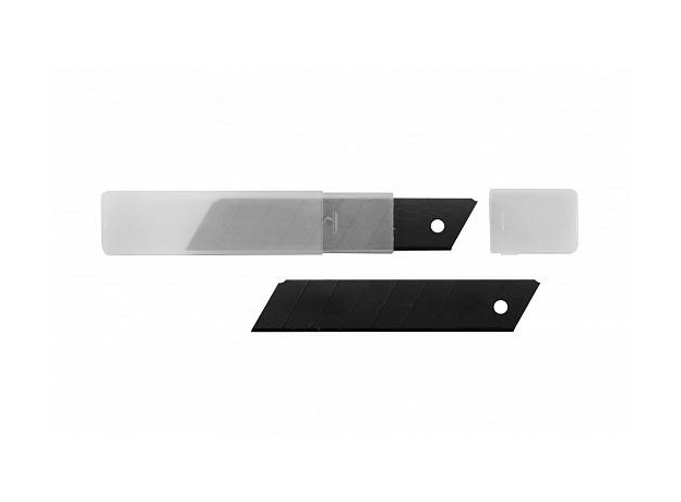 Лезвия сегментные 18мм (упак10шт.) c воронением для строительных и канцелярских ножей VIRA 831500