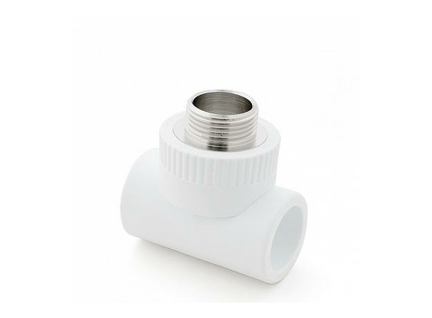 Тройник PPR полипропиленовый комбинированный 25x3/4" HP 10756 РосТурПласт