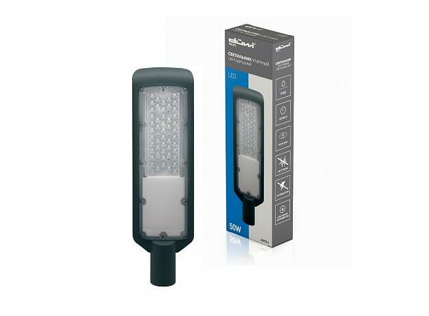 Светильник светодиодный ДКУ 50Вт СКУ-04 230В 410x120x55 Д46мм 4000Лм 6500К IP65 тип КСС - Ш Duwi 25078 4