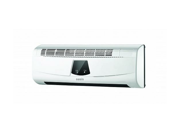 Тепловентилятор (обогреватель) настенный 1000/2000 Вт NTD-20 (B) керамика Р0000036692 Oasis